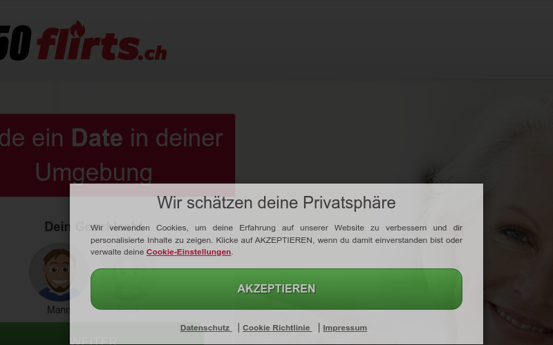 Ü50Flirts.ch Erfahrungen