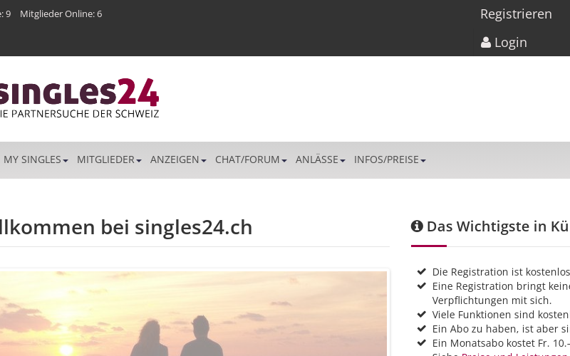 Singles24.ch Erfahrungen