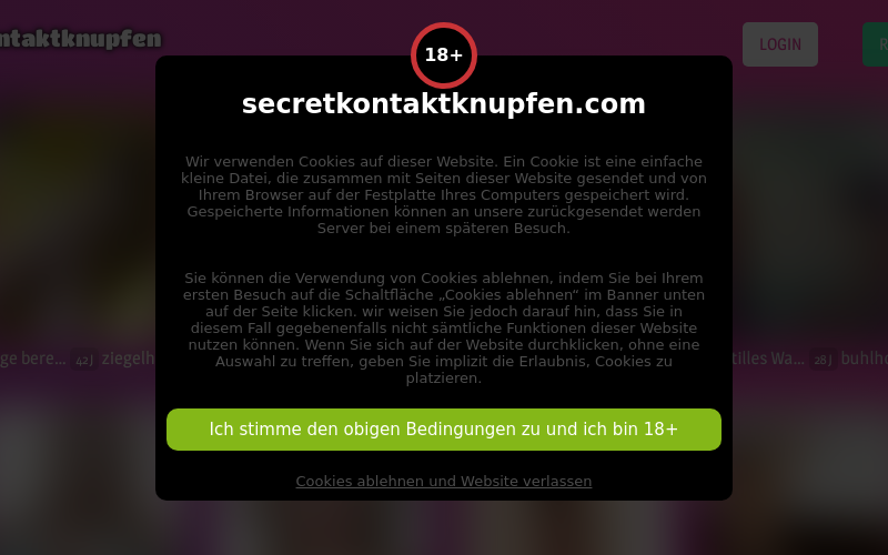 SecretKontaktKnupfen.com Erfahrungen