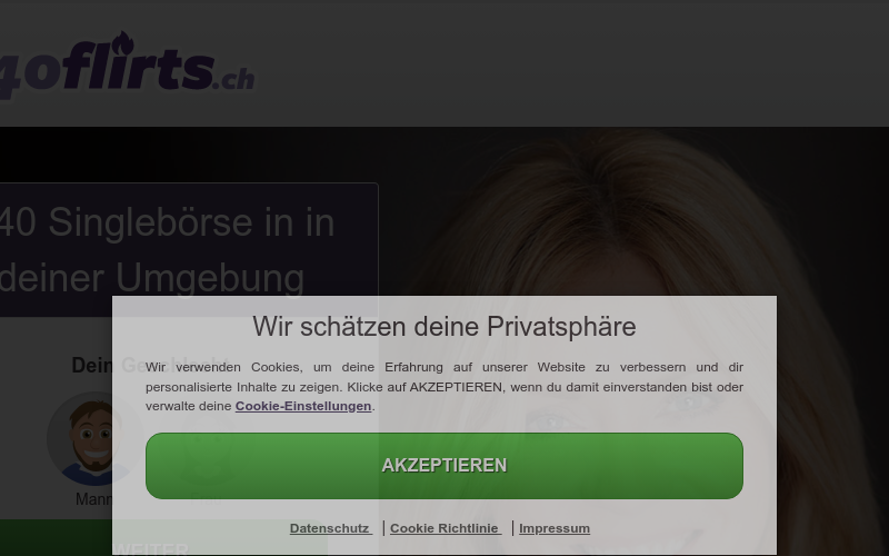 Ü40Flirts.ch Erfahrungen