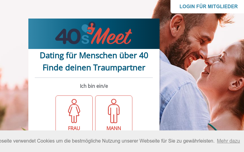 40sMeet.ch Erfahrungen