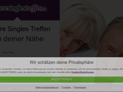 ÄltereSinglesTreffen.ch Erfahrungen