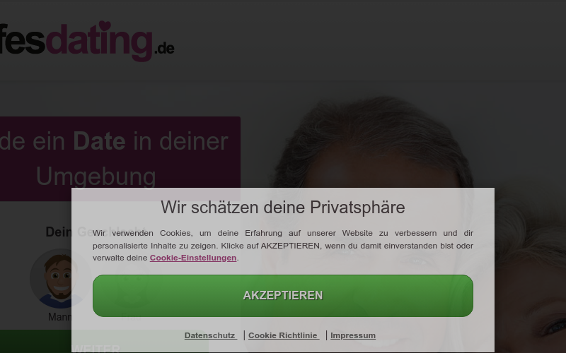 ReifesDating.de Erfahrungen