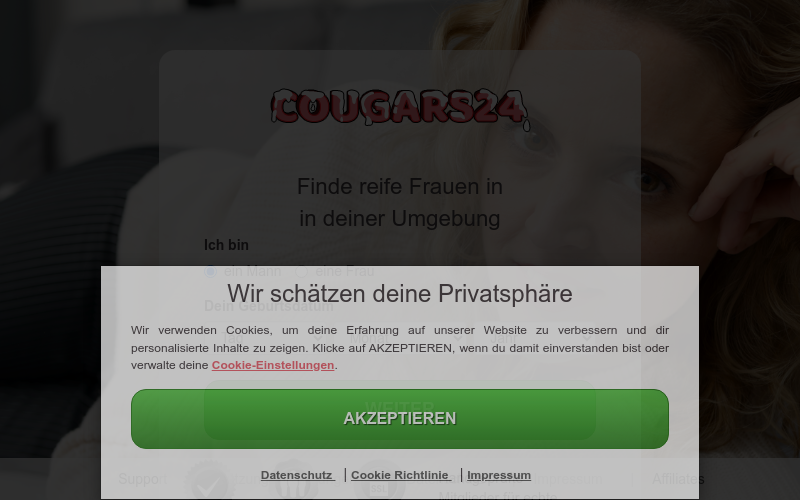 Cougars24.com Erfahrungen