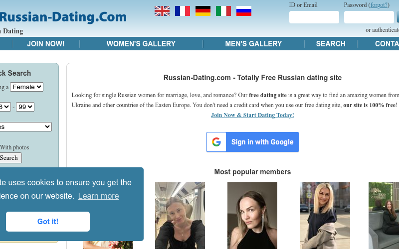 Russian-Dating.com Erfahrungen