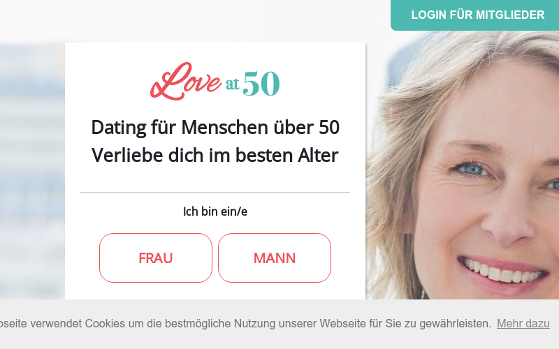 LoveAt50.ch Erfahrungen