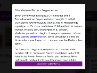 PlayGirls.ch Erfahrungen