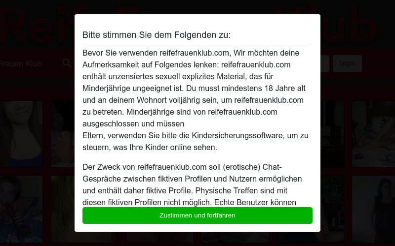 ReifeFrauenKlub.com Erfahrungen