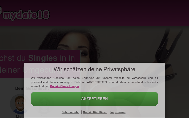 MyDate18.com Erfahrungen