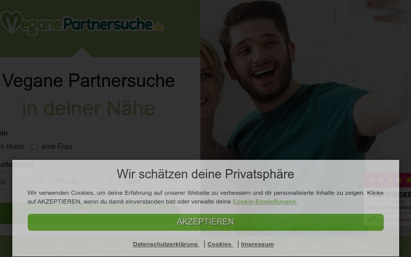 VeganePartnersuche.de Erfahrungen