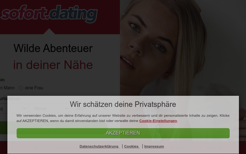 Sofort.dating Erfahrungen