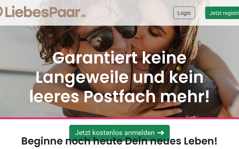 LiebesPaar.de Erfahrungen