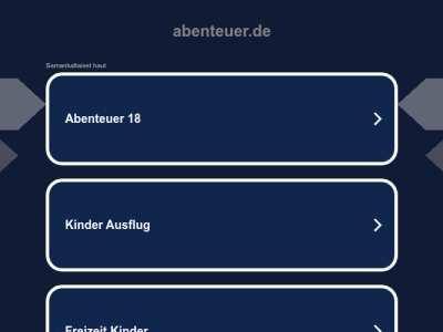 Abenteuer.de Erfahrungen