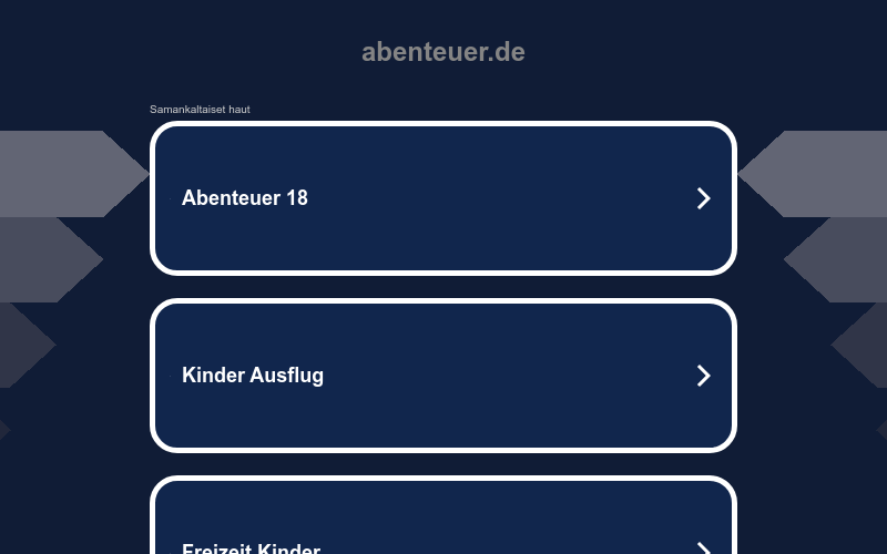 Abenteuer.de Erfahrungen