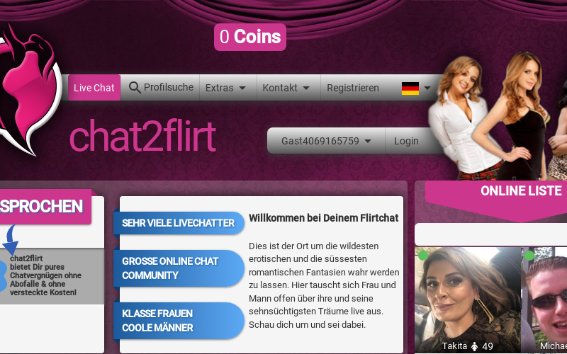 Chat2Flirt.org Erfahrungen