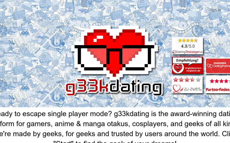 G33kDating.com Erfahrungen