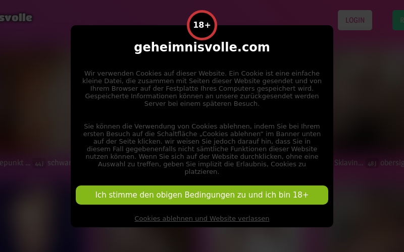 Geheimnisvolle.com Erfahrungen